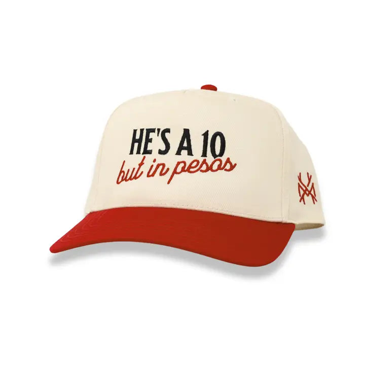 He's a 10 but in Pesos