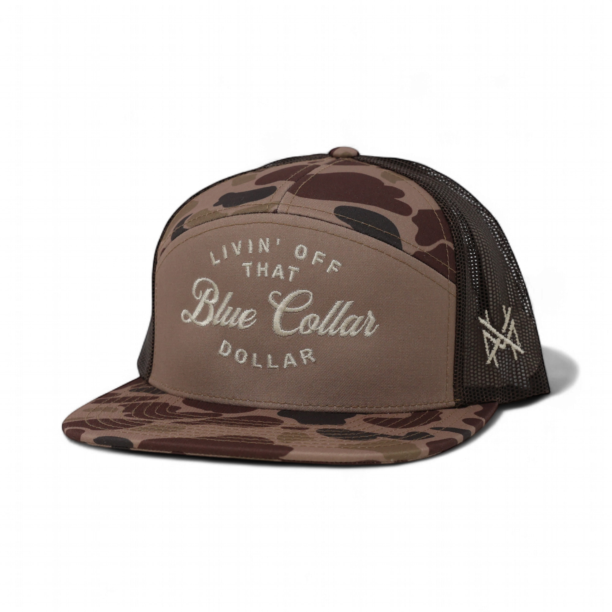 Blue Collar Dollar Trucker Hat
