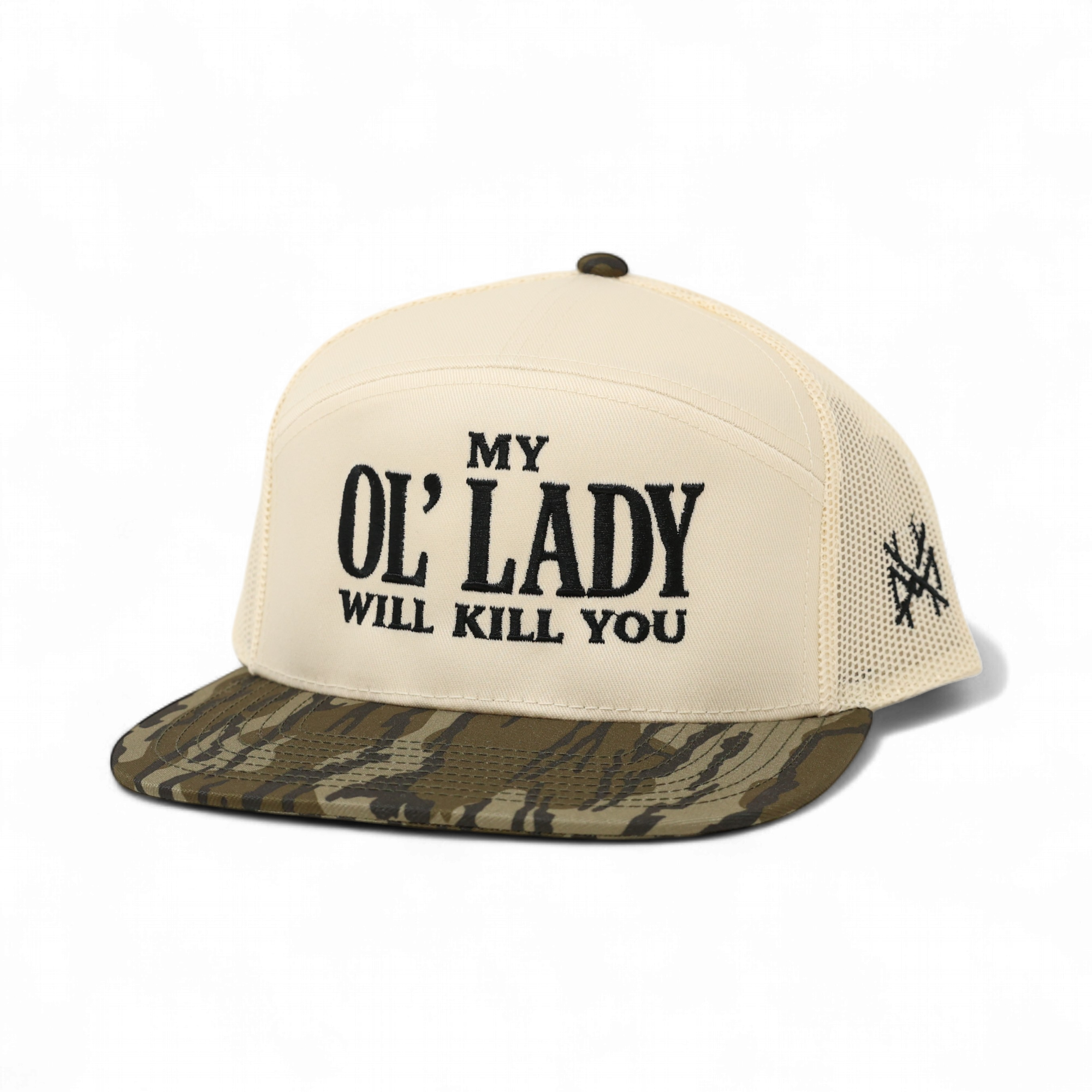 My Ol Lady Will Kill You Trucker Hat