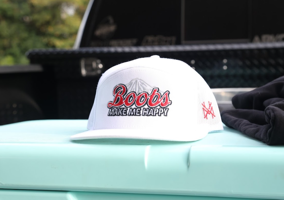 Boobs Make Me Happy Trucker Hat