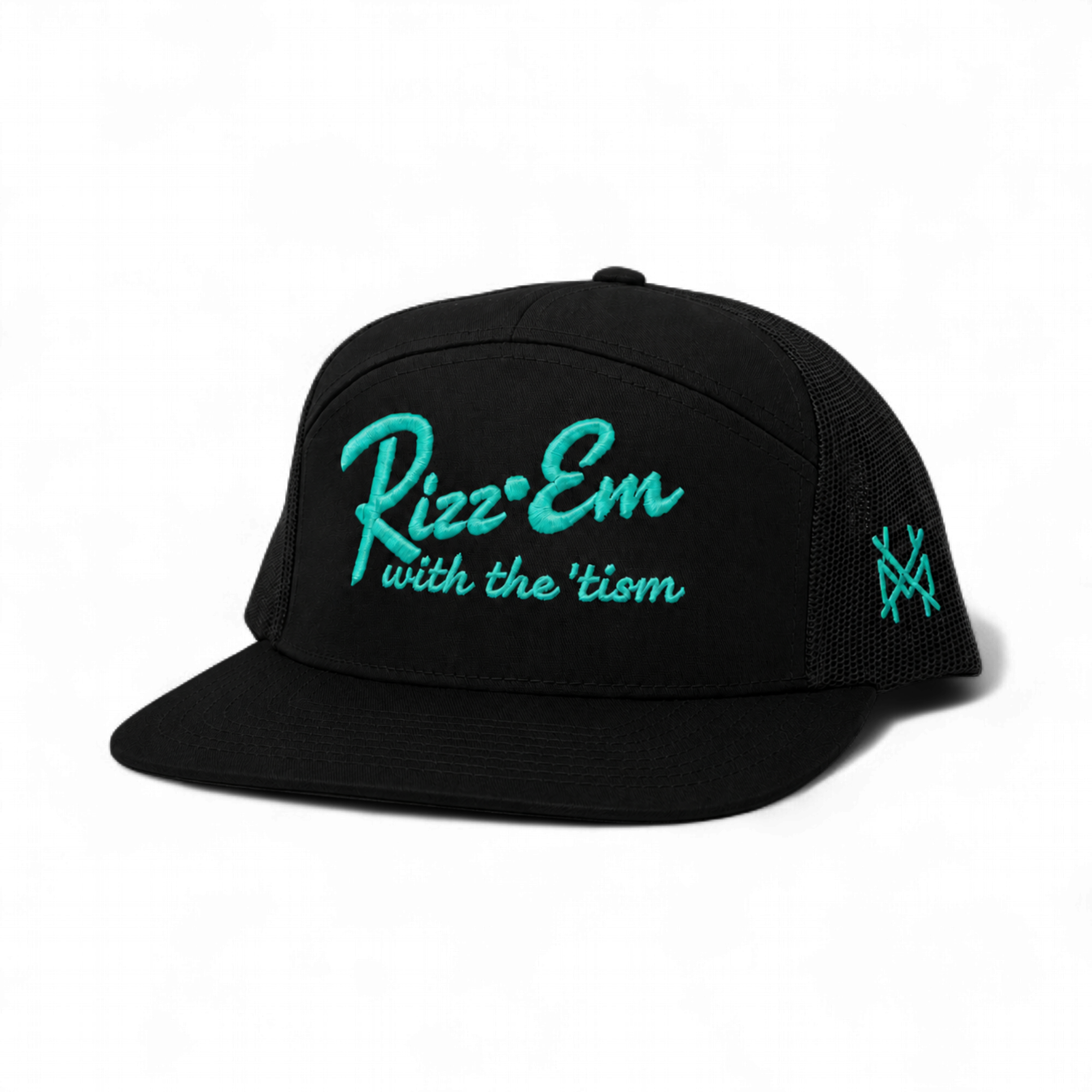 Rizz Em With The Tism Snapback Hat | madhatter