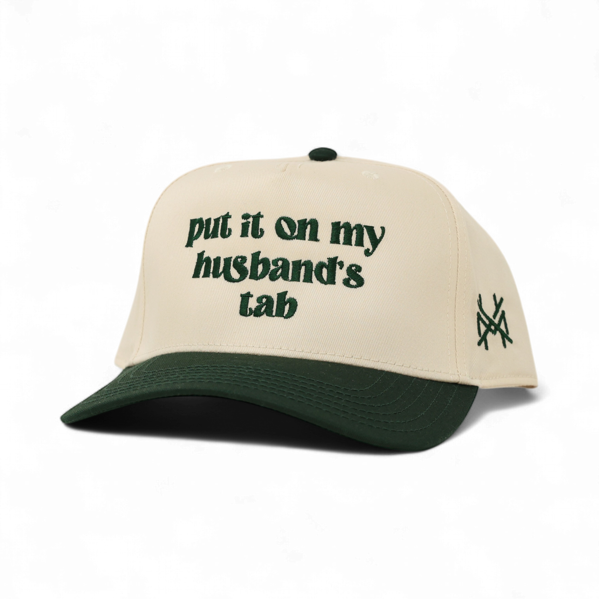 Put it on my Husband's Tab Trucker Hat