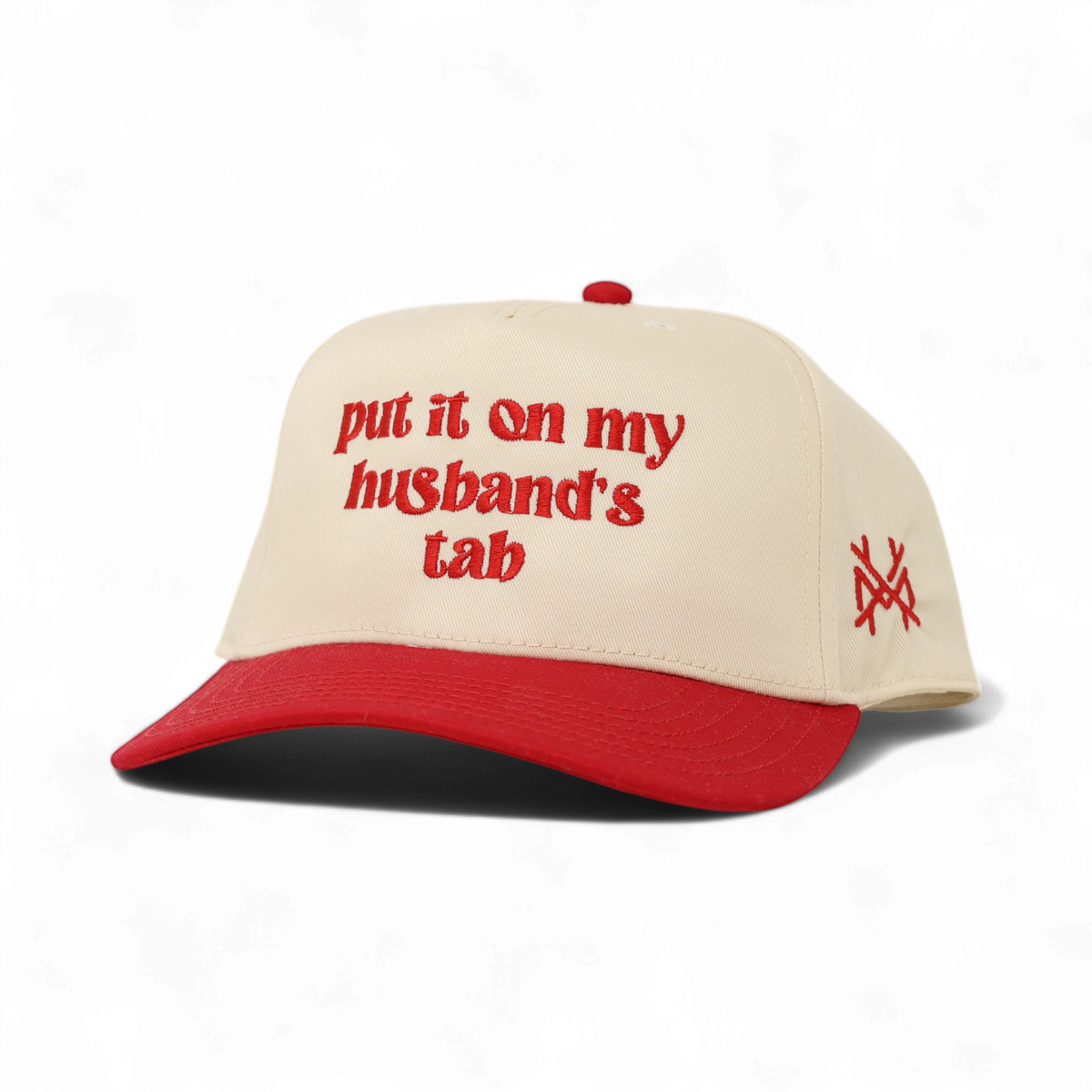Put it on my Husband's Tab Trucker Hat