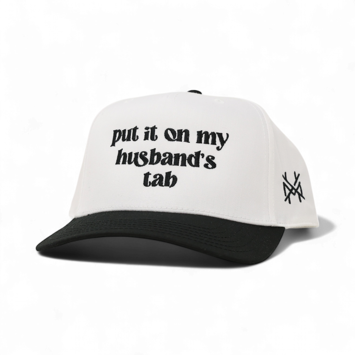 Put it on my Husband's Tab Trucker Hat