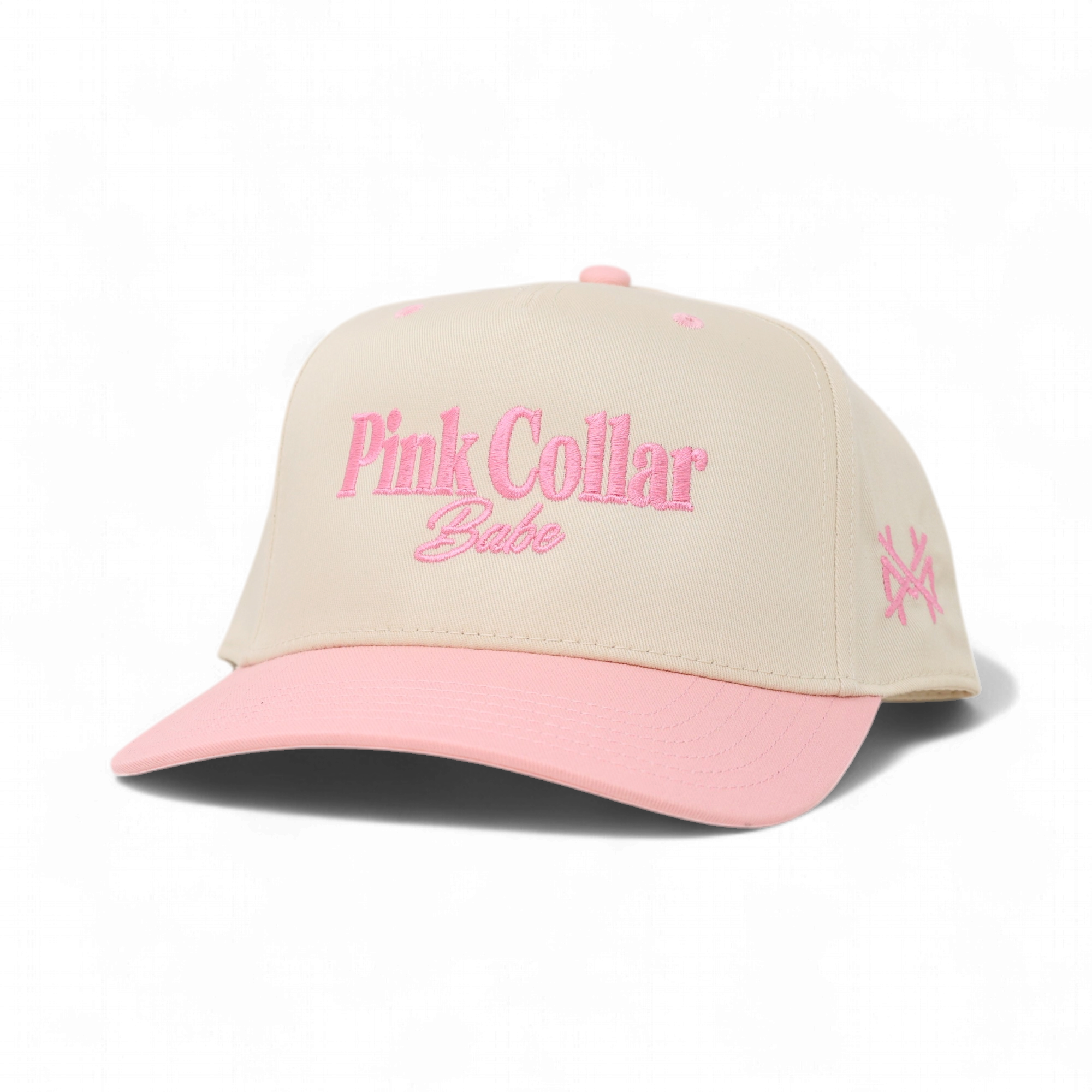 Pink Collar Babe Snapback Hat
