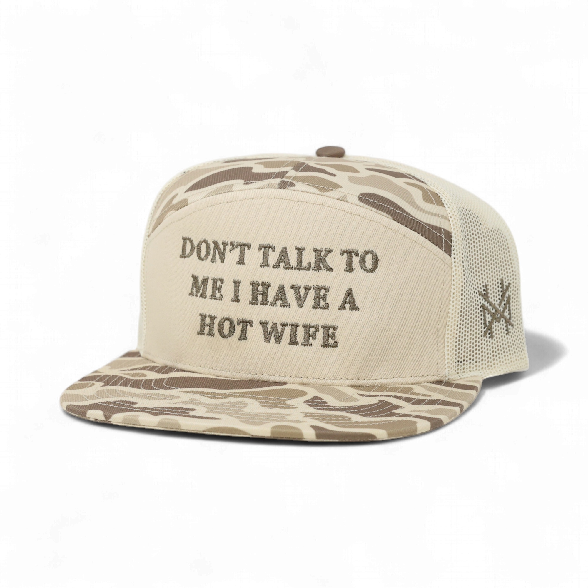 Don't Talk To Me I Have A Hot Wife Snapback Hat | madhatter