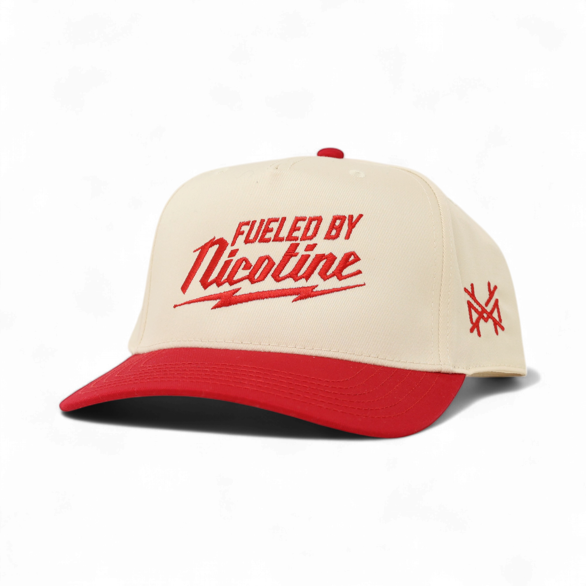 Fueled by Nicotine Trucker Hat