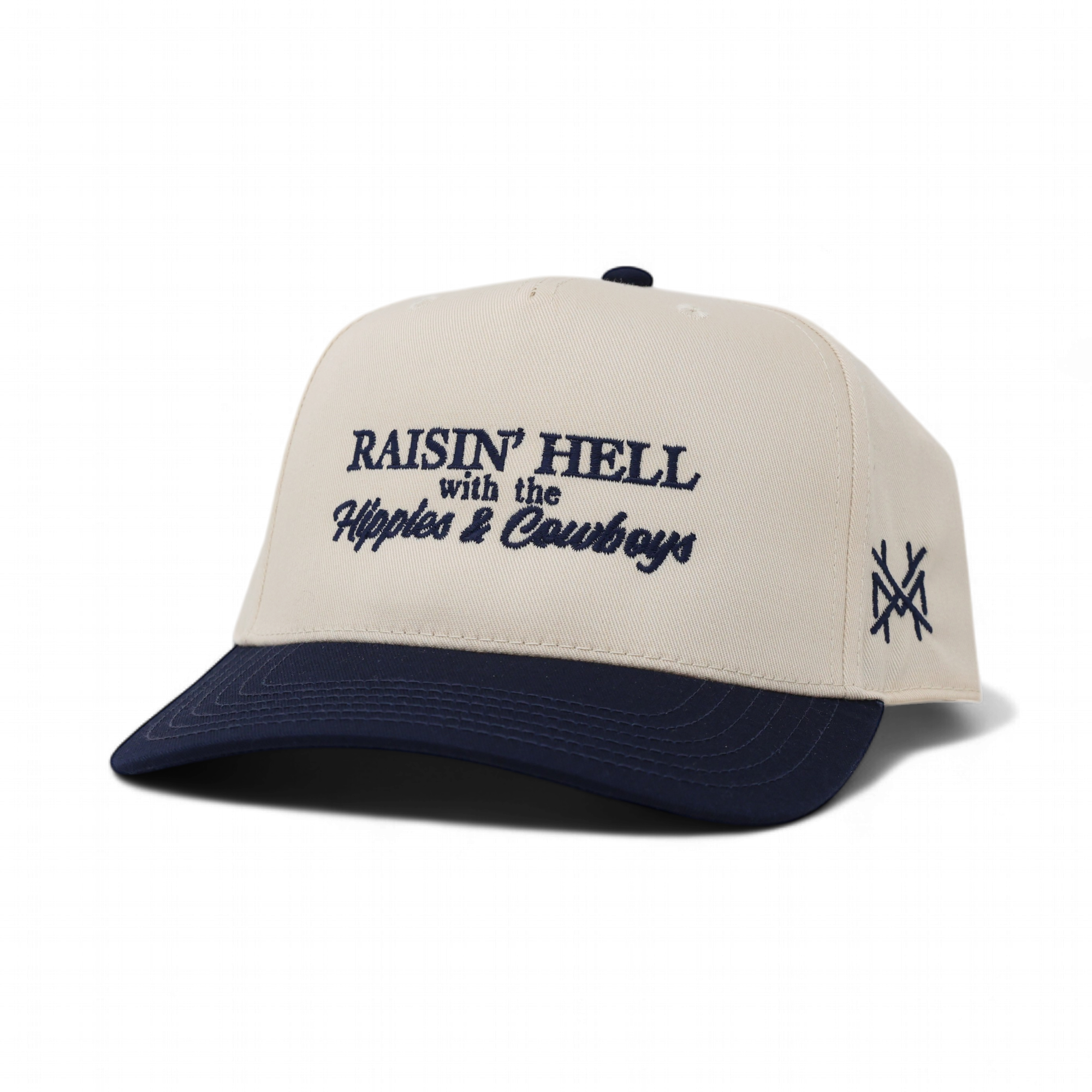 Raising Hell with the Hippies and Cowboys Trucker Hat