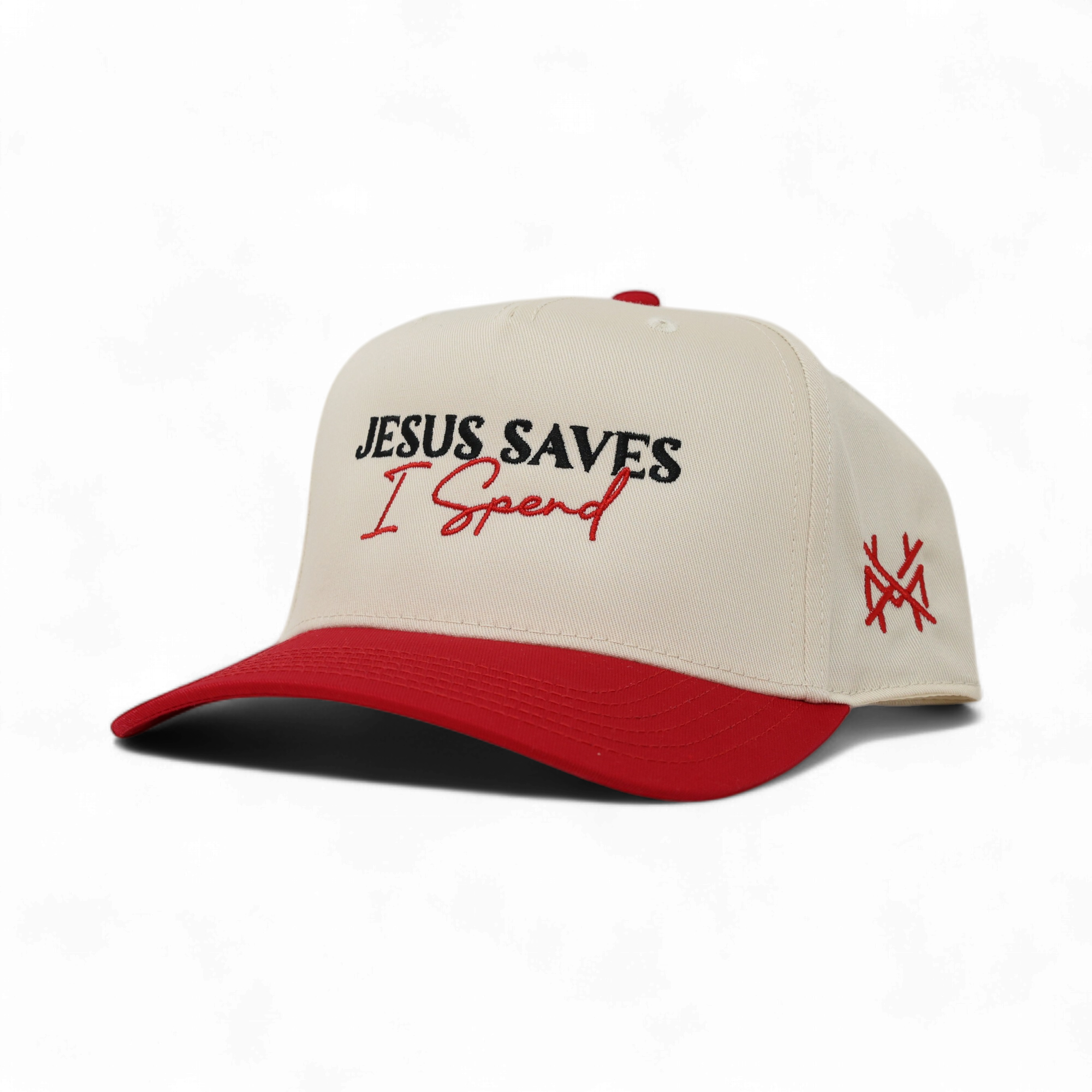 Jesus Saves I Spend Trucker Hat