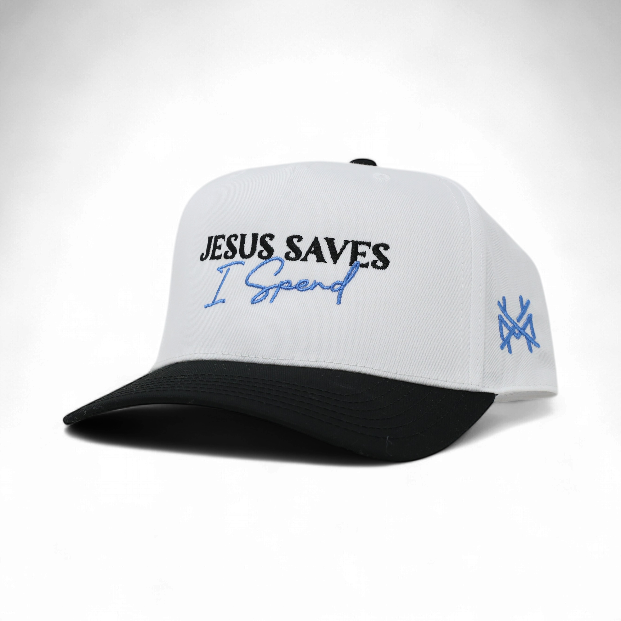Jesus Saves I Spend Trucker Hat