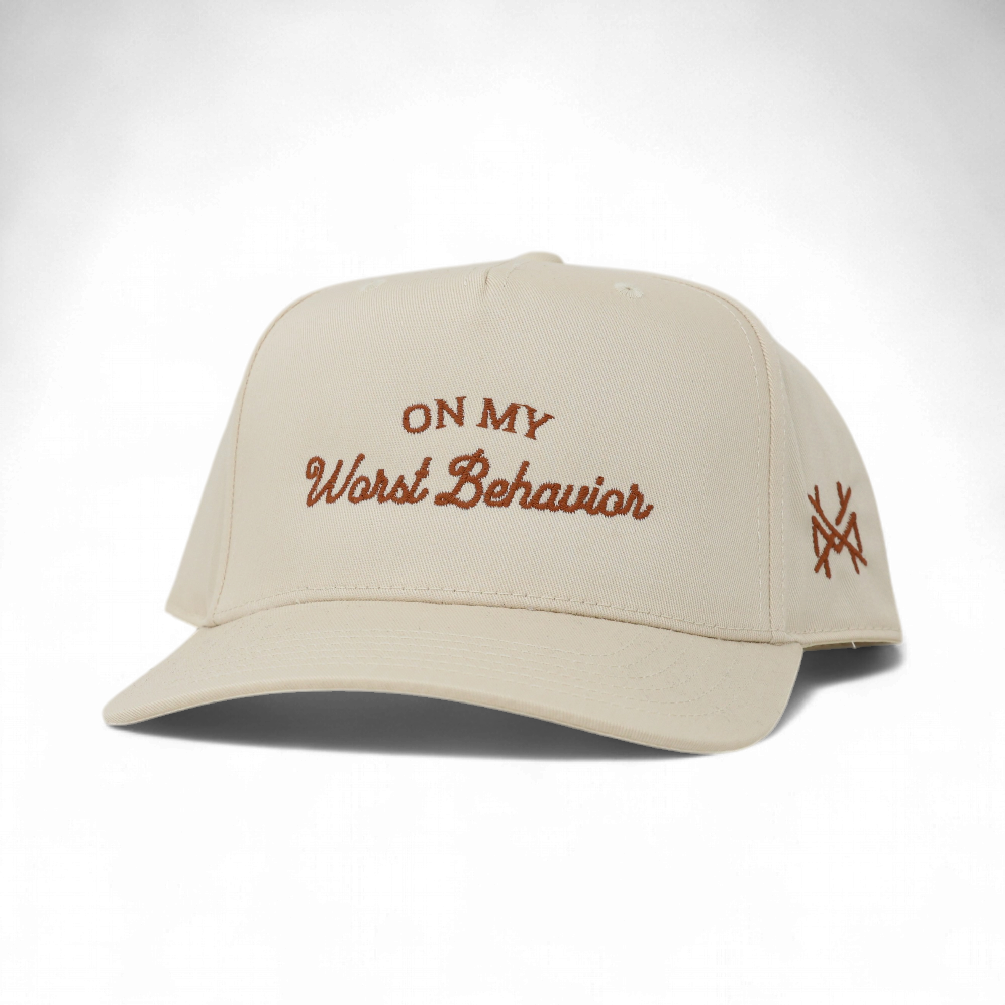 On My Worst Behavior Trucker Hat