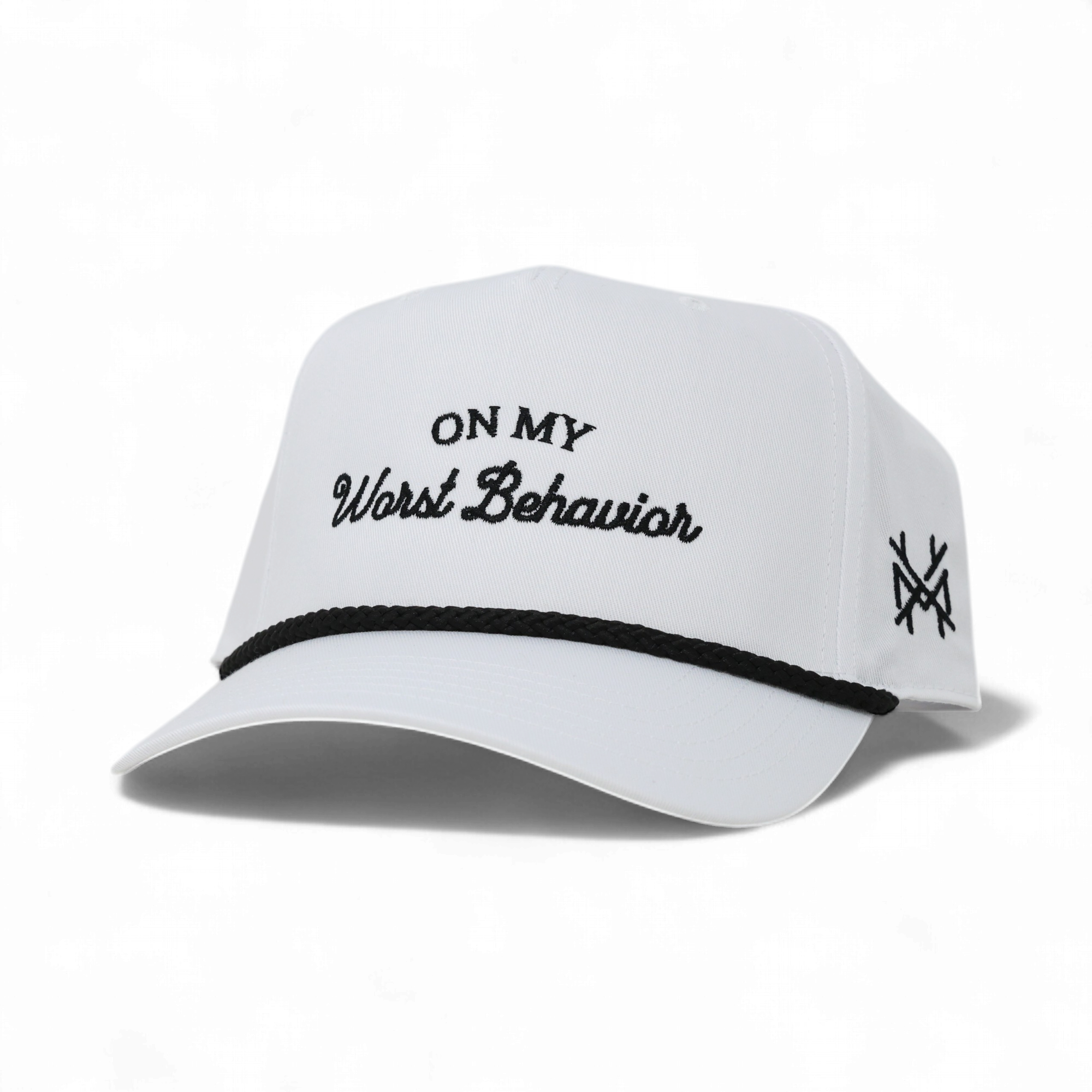 On My Worst Behavior Trucker Hat