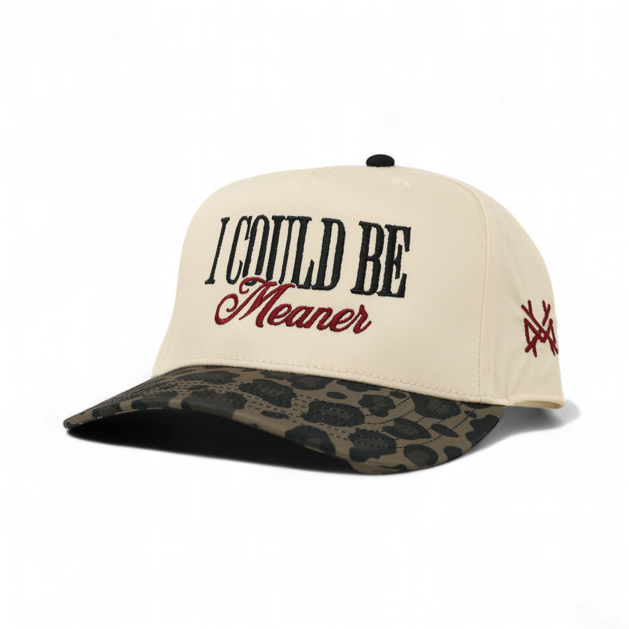 I Could Be Meaner Trucker Hat