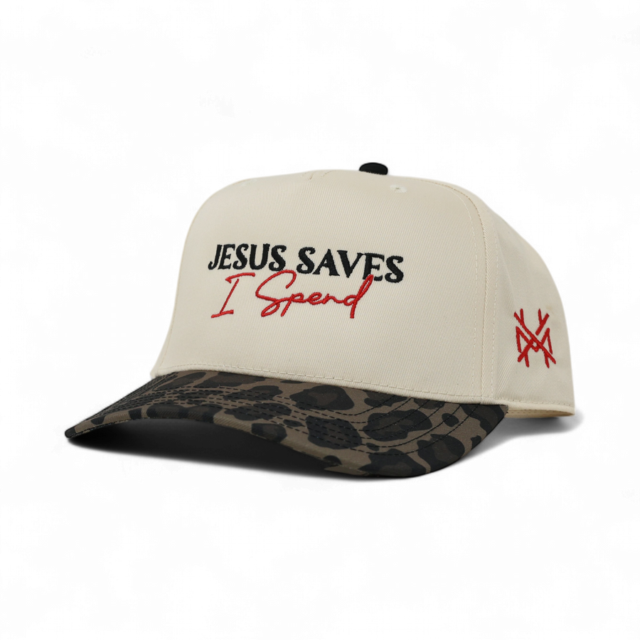 Jesus Saves I Spend Trucker Hat