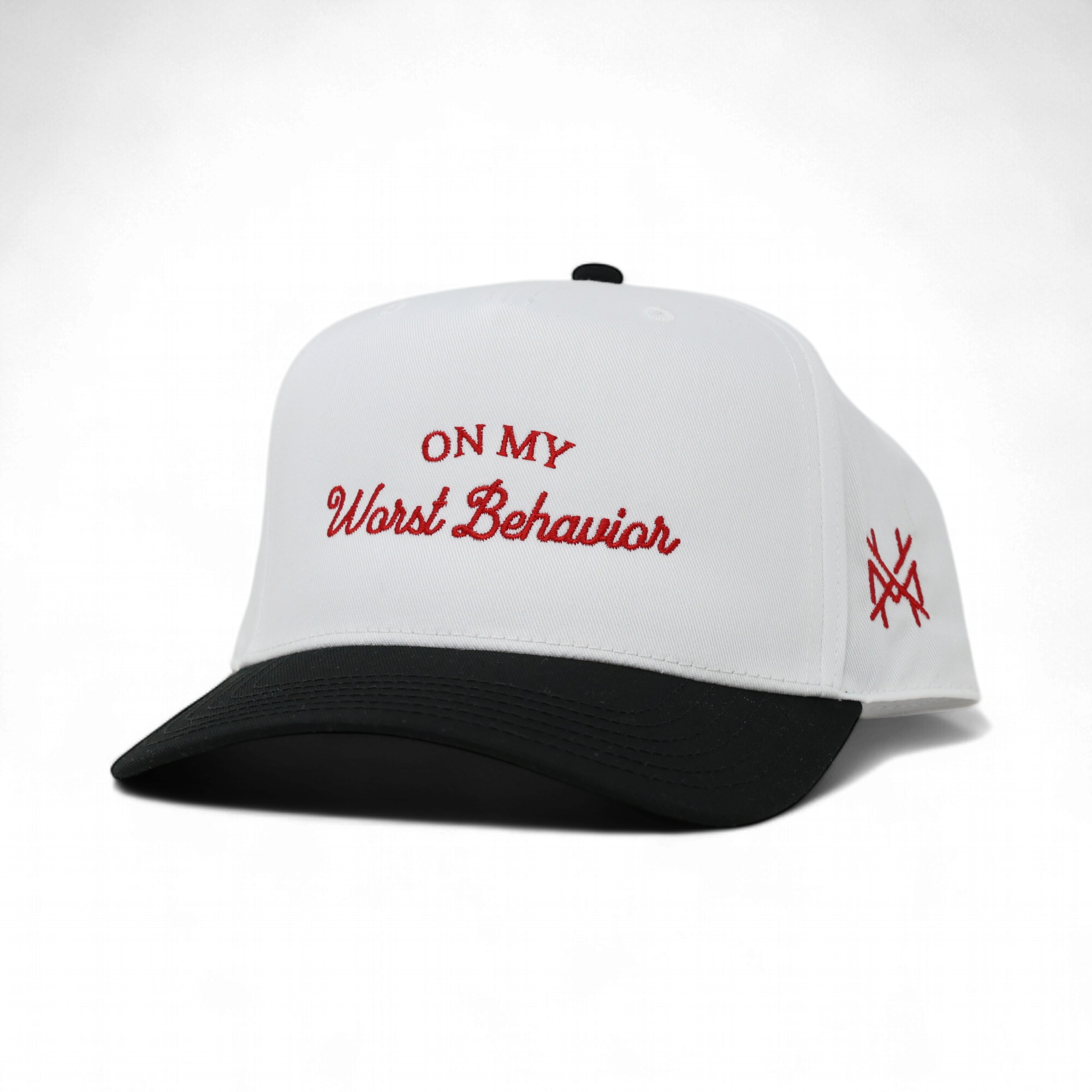 On My Worst Behavior Trucker Hat