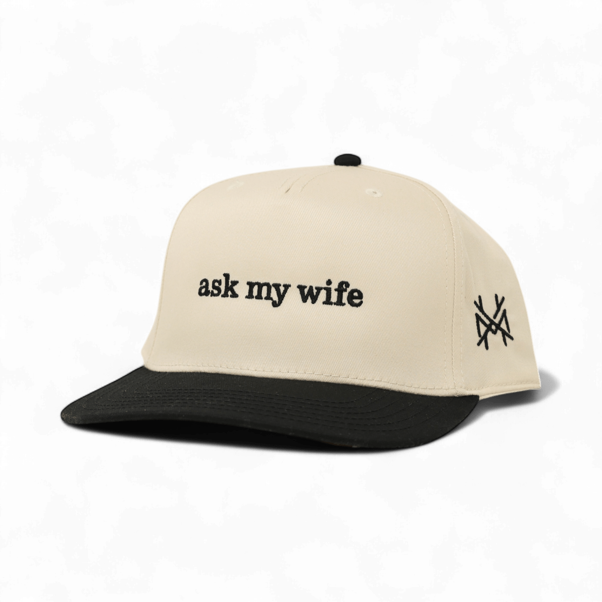Ask my wife Snapback Hat | madhatter