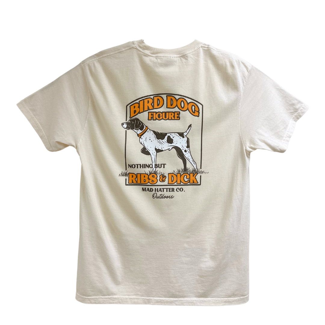 Bird Dog Figure Tee - The Mad Hatter Company