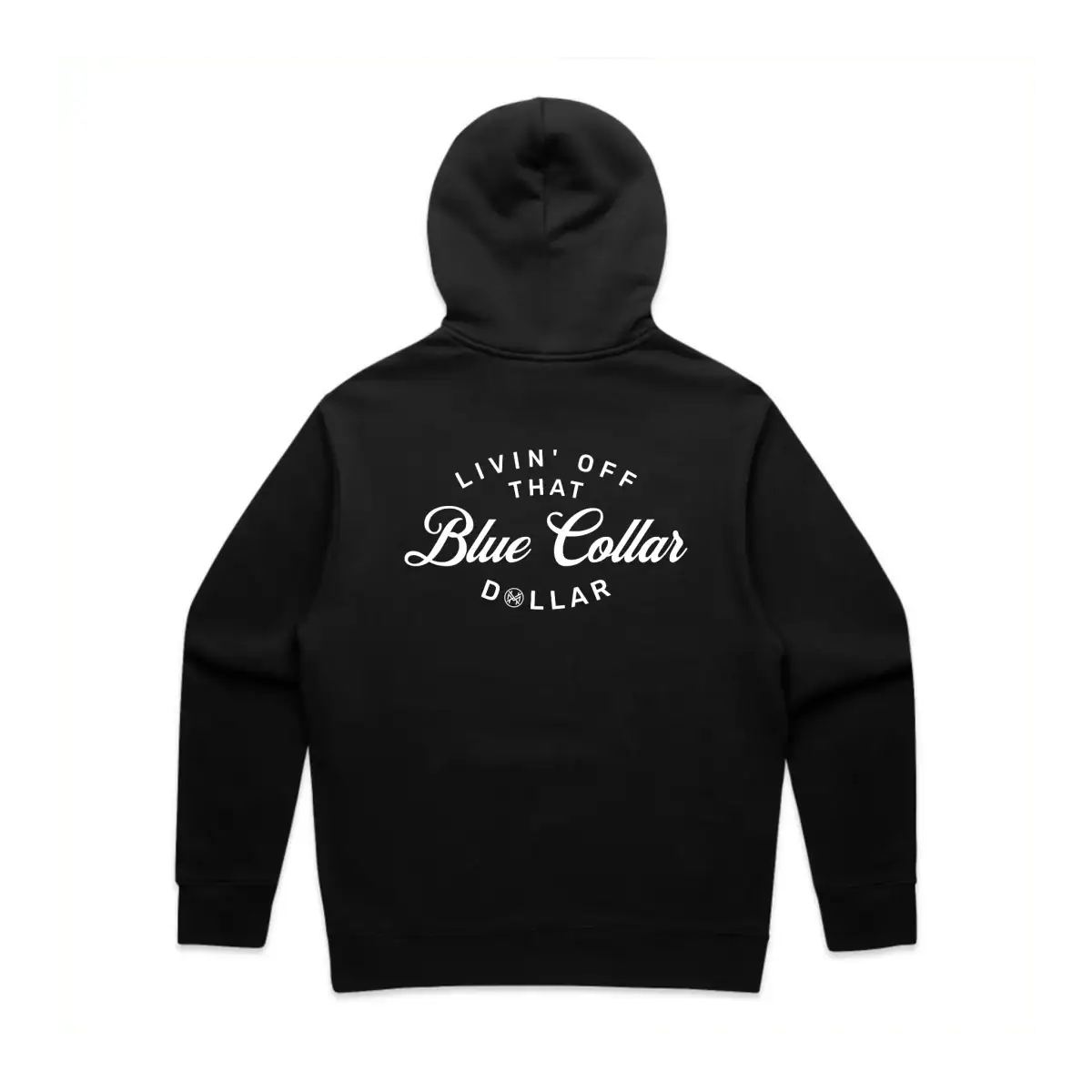 Blue Collar Dollar Hoodie - The Mad Hatter Company