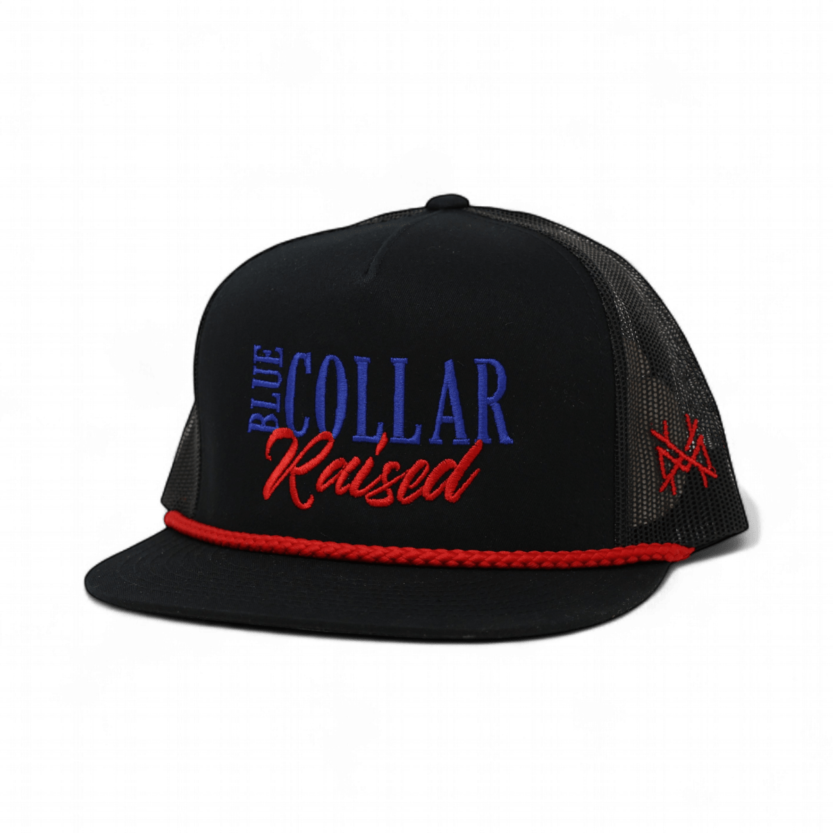 Blue Collar Raised Snapback Hat | madhatter