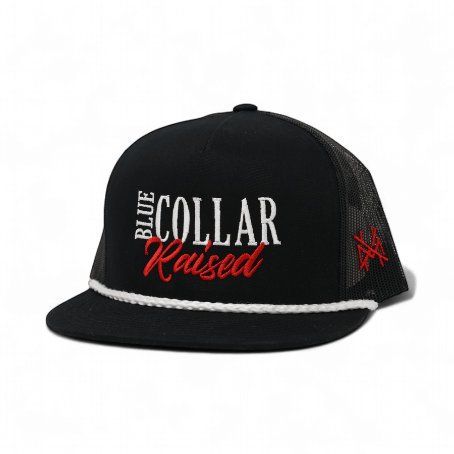 Blue Collar Raised Snapback Hat | madhatter