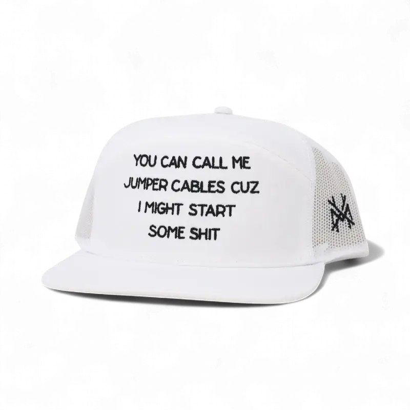 Call Me Jumper Cables Trucker Hat