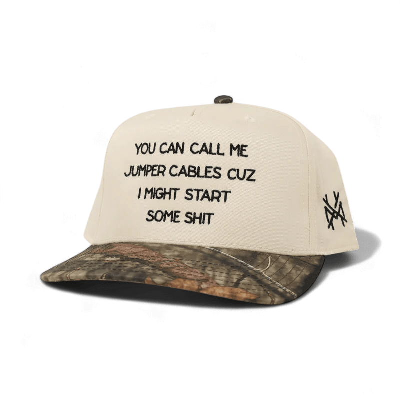 Call Me Jumper Cables Trucker Hat