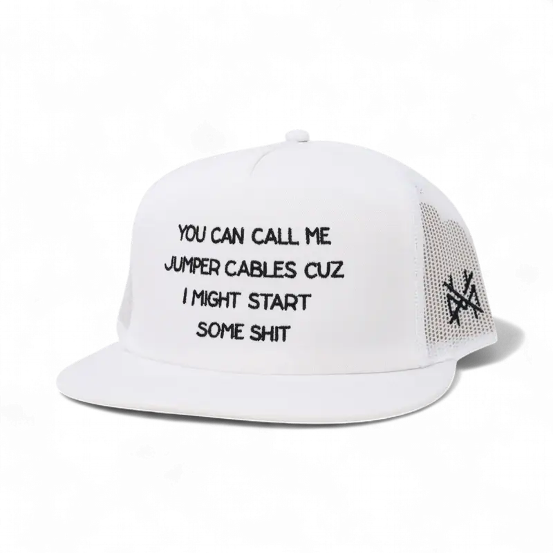 Call Me Jumper Cables Trucker Hat
