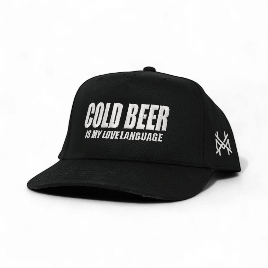COLD BEER IS MY LOVE LANGUAGE Snapback Hat | madhatter
