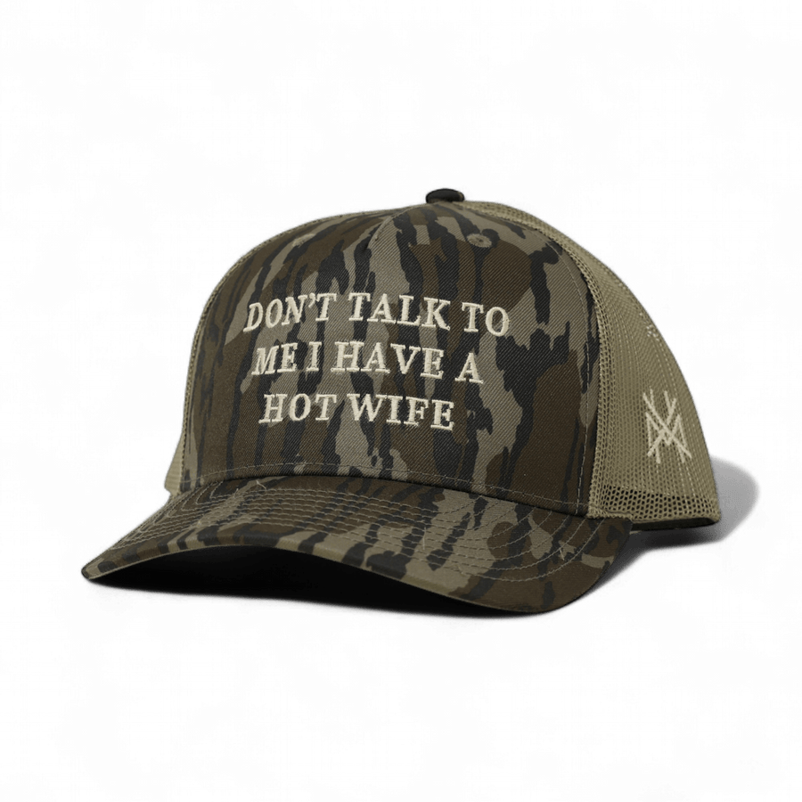 Don't Talk To Me I Have A Hot Wife Snapback Hat | madhatter