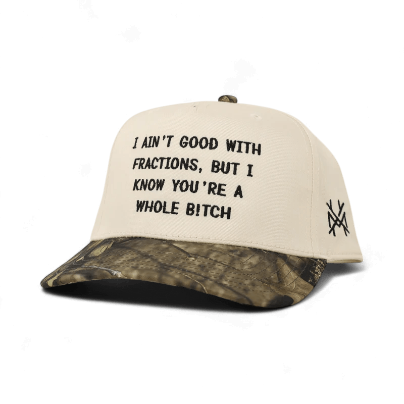 I ain't Good with Fractions Trucker Hat