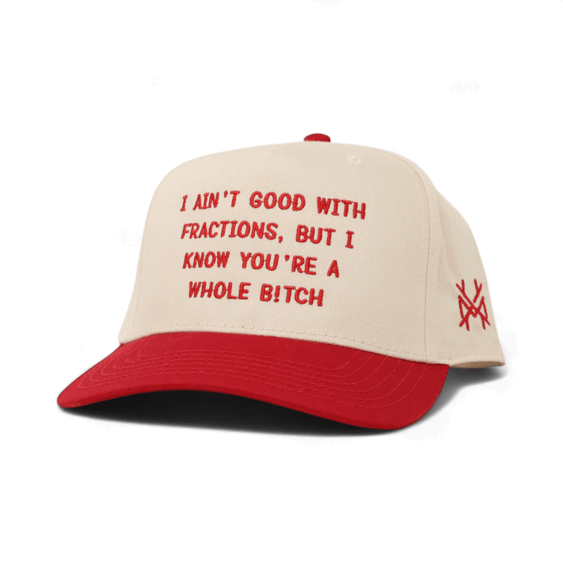 I ain't Good with Fractions Trucker Hat