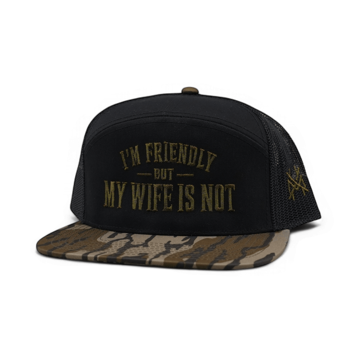 I'm Friendly My Wife is Not Snapback Hat | madhatter