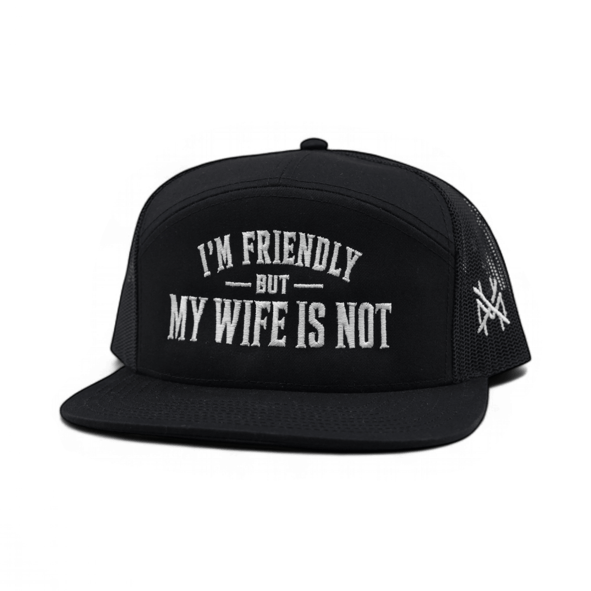 I'm Friendly My Wife is Not Snapback Hat | madhatter