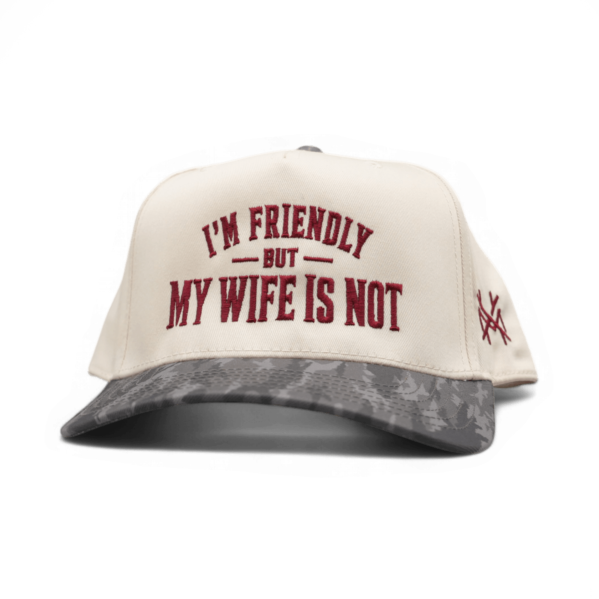 I'm Friendly My Wife is Not Snapback Hat | madhatter