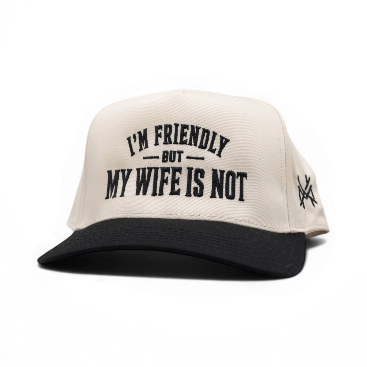 I'm Friendly My Wife is Not Snapback Hat | madhatter