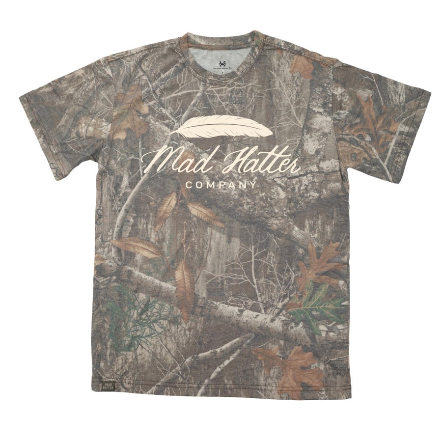 Mad Hatter Feather T-Shirt - The Mad Hatter Company