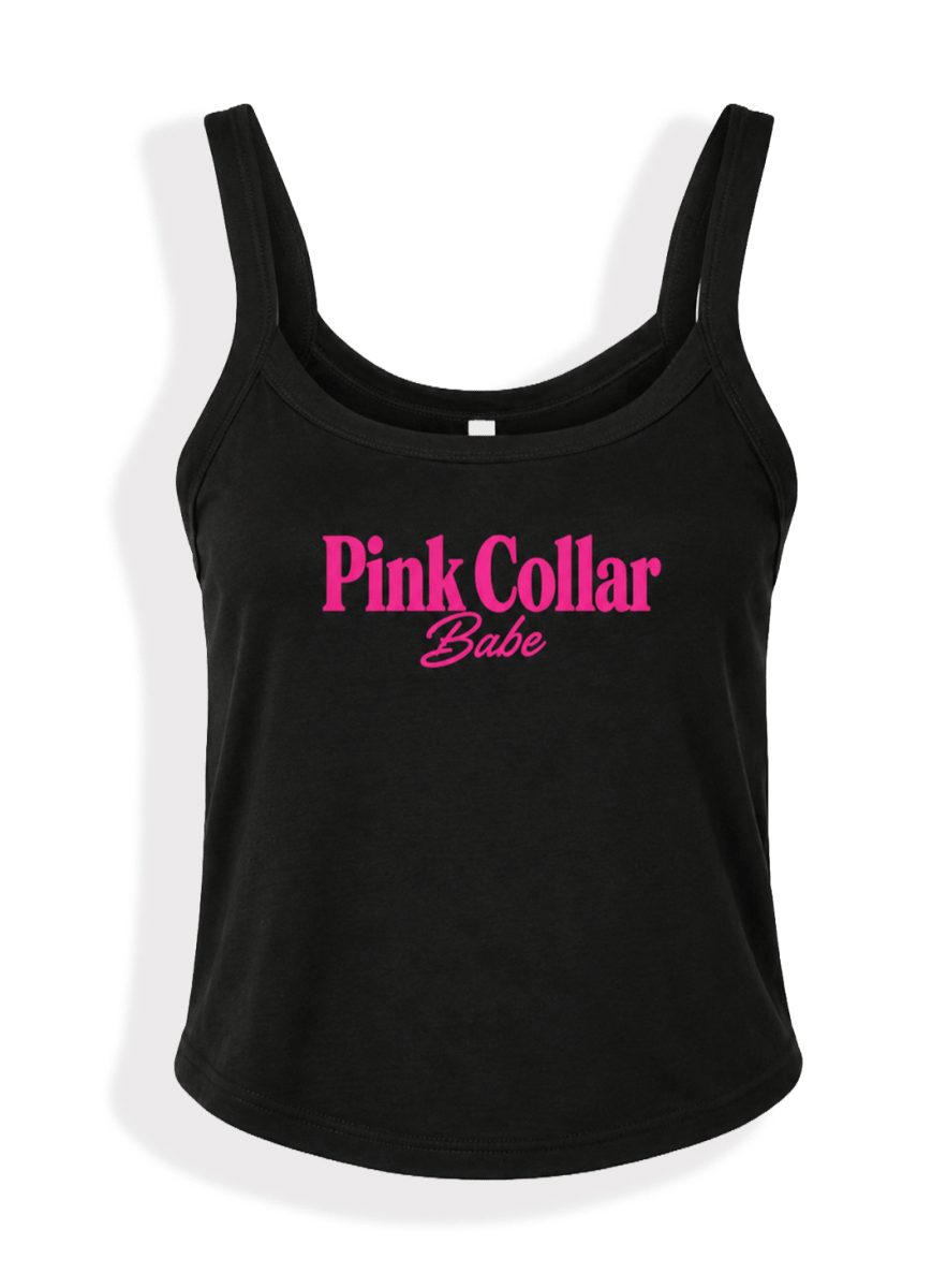 Pink Collar Babe Tank Top | madhatter