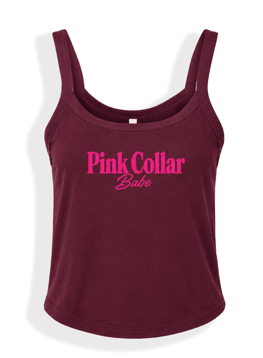 Pink Collar Babe Tank Top | madhatter