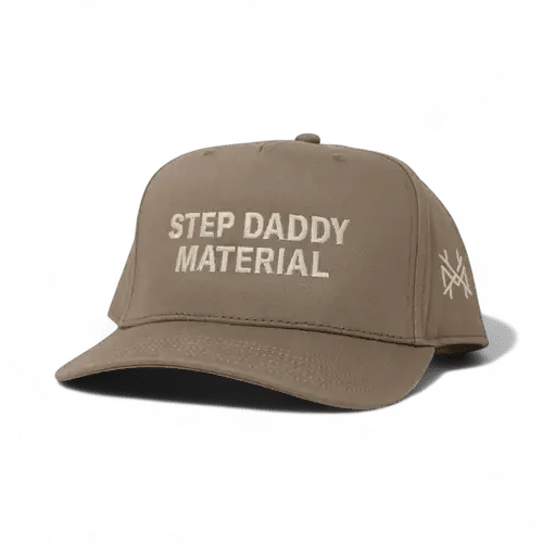 Step Daddy Material Snapback Hat | madhatter