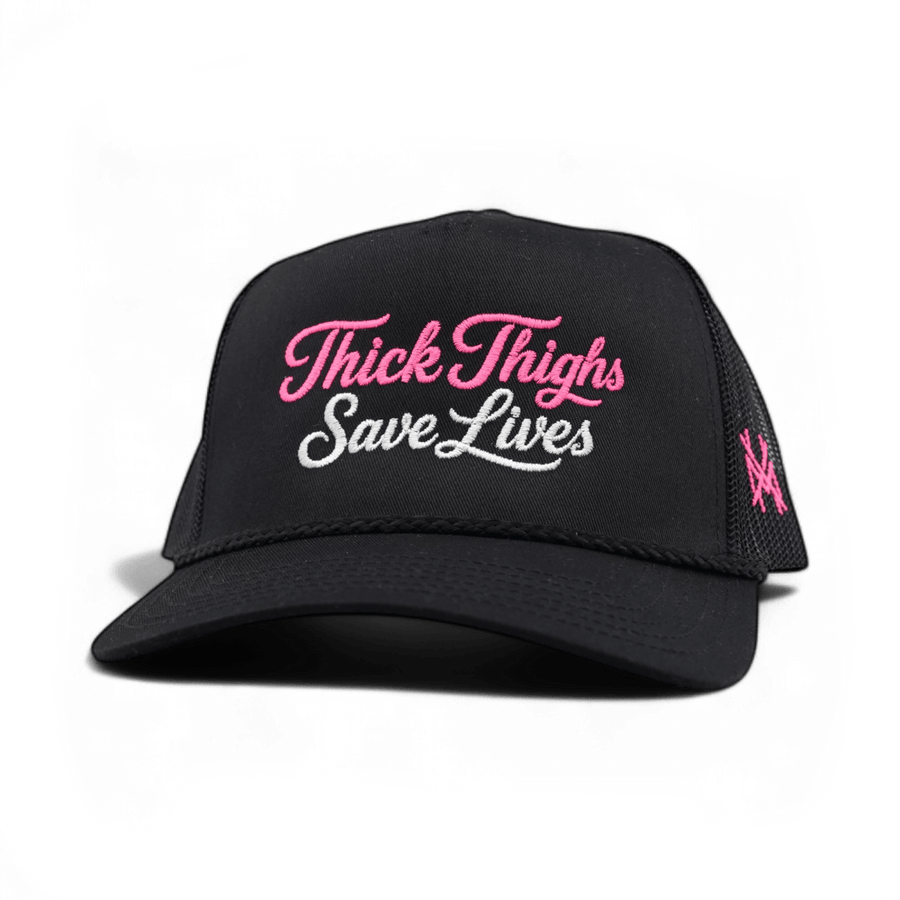 Thick Thighs Save Lives Snapback Hat | madhatter