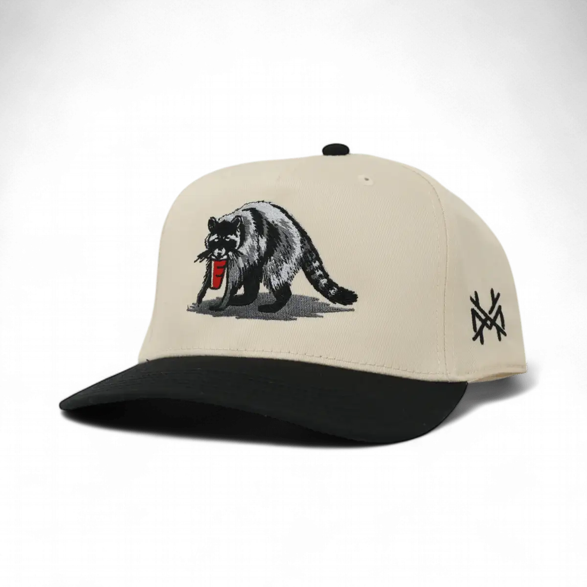 Trash Panda Trucker Hat - Raccoon Rope Snapback Cap - madhatter