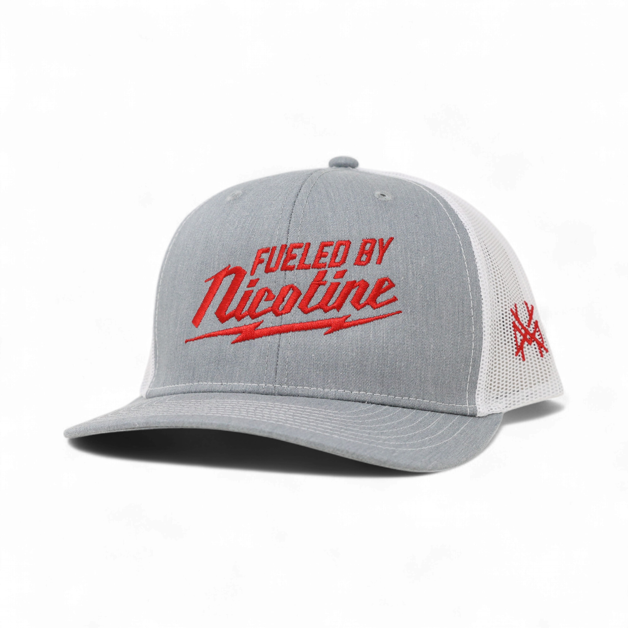 Fueled by Nicotine Trucker Hat