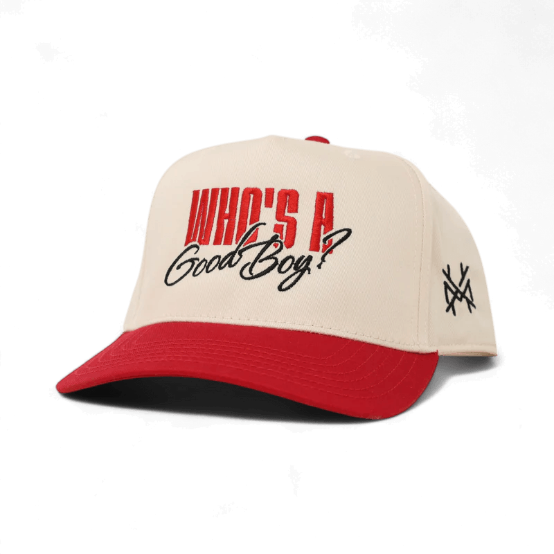 Who's a Good Boy Snapback Hat | madhatter