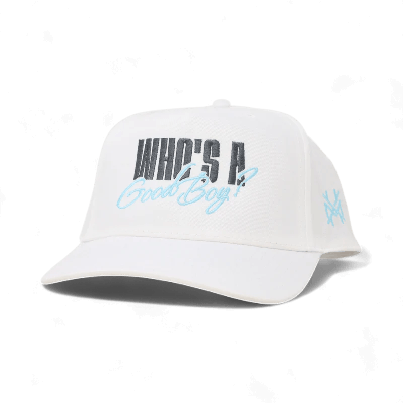 Who's a Good Boy Snapback Hat | madhatter