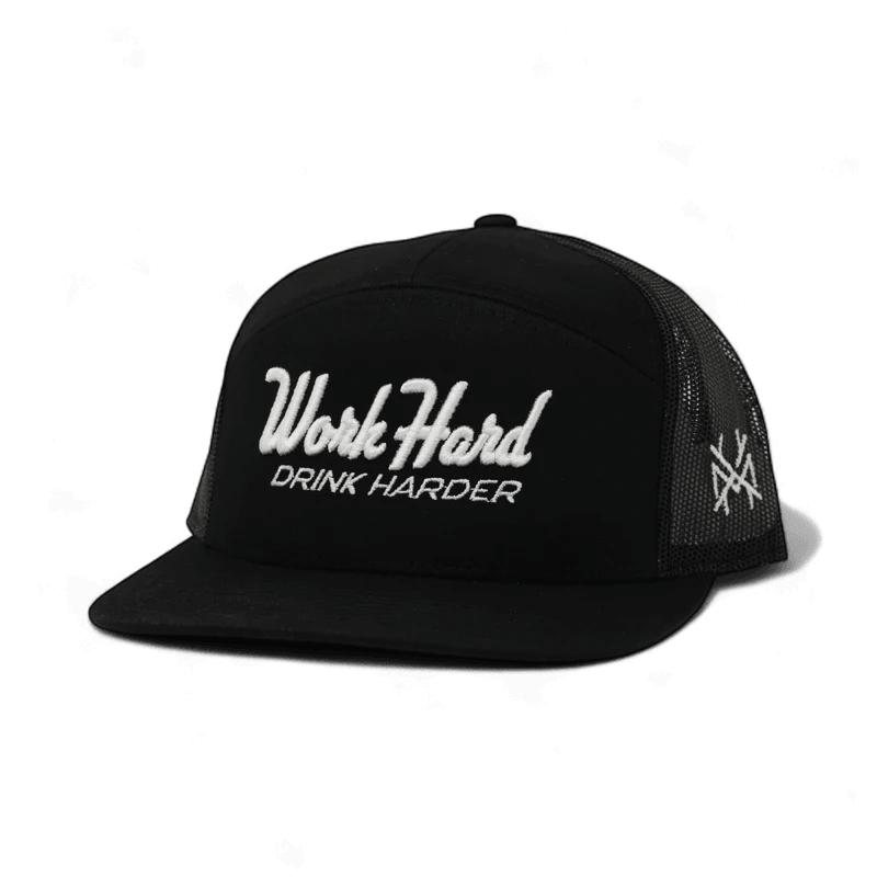 Work Hard Drink Harder Trucker Hat